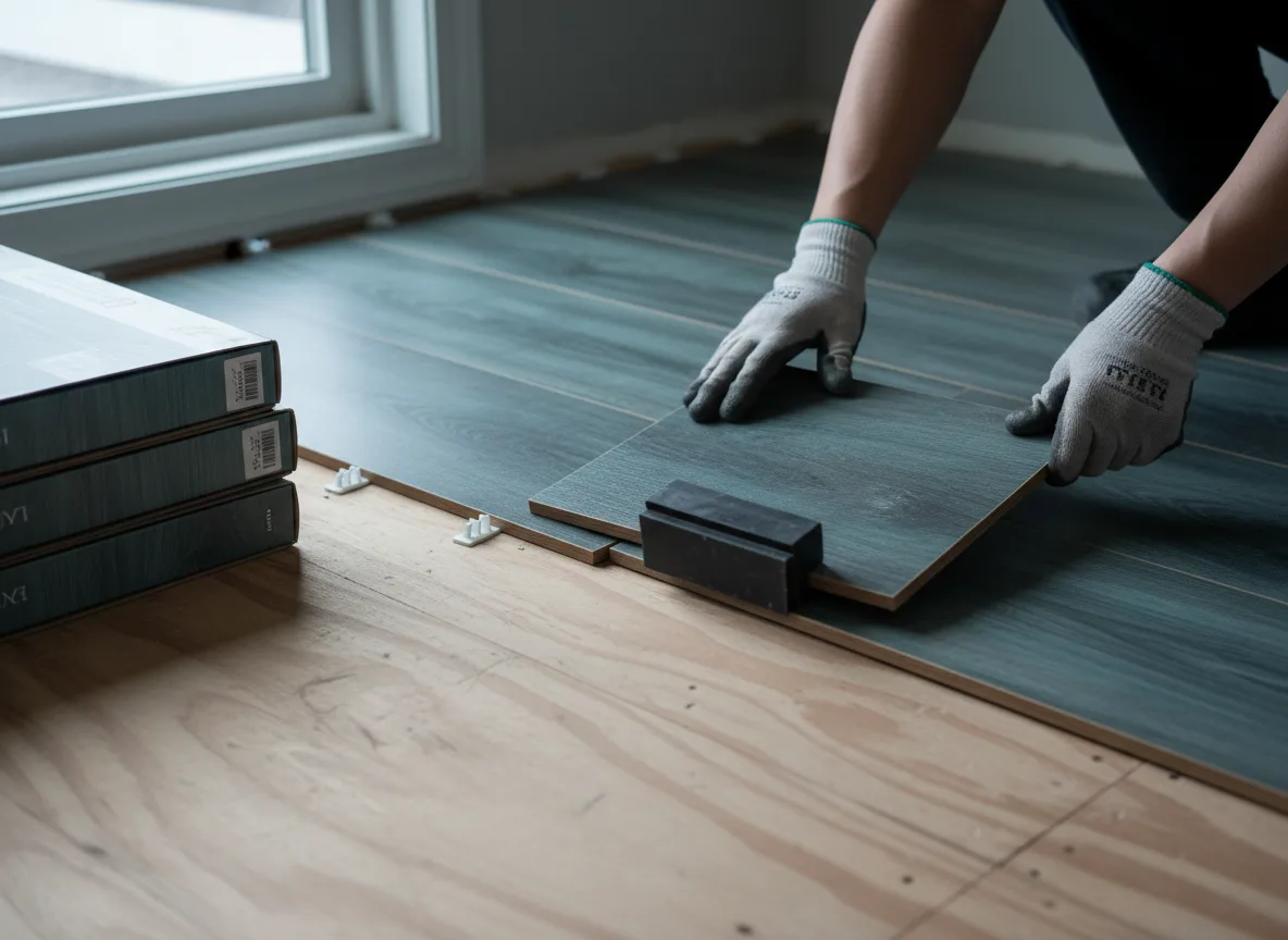 Luxury Vinyl Plank Installation company in Montfort, WI